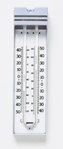 Weather Forecasting Tools Drucke: A maximum-minimum thermometer