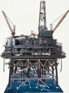 Modell der Murchison Nordsee-Oelrigge