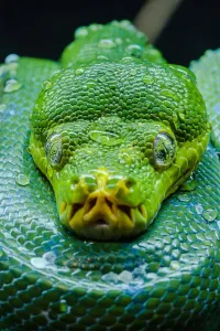 Green Tree Python Drucke: Green tree python