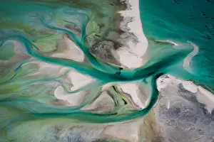 Fliegen über Shark Bay