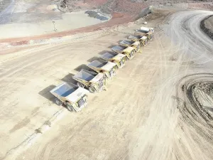Baggerlkw-Mining