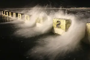 Australian Coastal Scenes Drucke: Number blocks