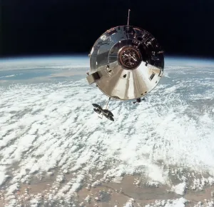 Weltraum Drucke: Apollo 9 CSM
