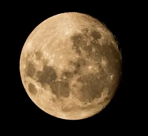 Mondansicht aus Australien