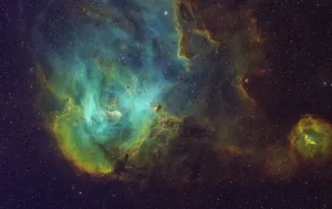 Australian Night Sky Photography Drucke: Running Chicken Nebula
