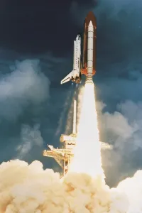 Space Exploration Photography Drucke: Space shuttle launching