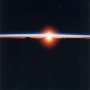 Weltraum Drucke: Sonnenaufgang im All