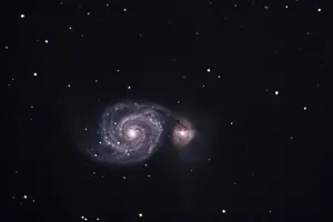 Australian Views Of Space Drucke: Whirlpool galaxy