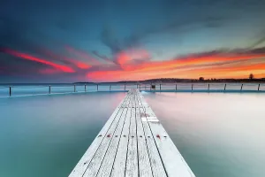 Australian Beach Sunsets Drucke: Sunset