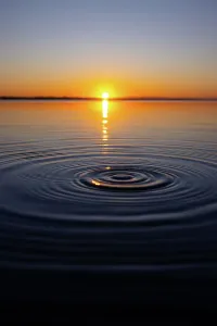 Sonnenuntergang Spritzer