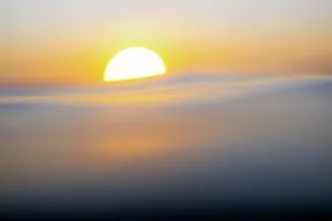 Australian Seascape Photography Drucke: Sunset On Water