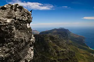 Table Mountain South Africa Drucke: View of the Twelve Apostles from Table Mountain