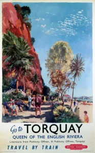 Gehe nach Torquay, BR-Poster aus dem Jahr 1958
