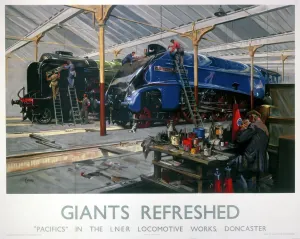 Riesen erfrischt, LNER Plakat, 1923-1948