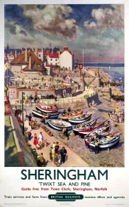 Sheringham, BR-Plakate