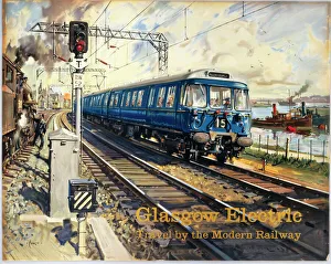 Glasgow Electric, BR (ScR)-Plakat, ca. 1960