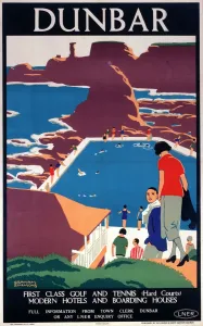 Dunbar, LNER Plakat, 1923-1947