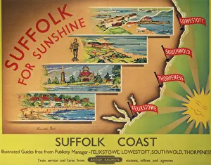 Suffolk für Sonnenschein, BR-Plakat nach 1948