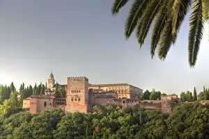 Spanish Palaces Drucke: Alhambra Palace complex, Granada