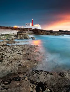 Portuguese Lighthouses Drucke: The light