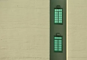 Zwei Fensterwand