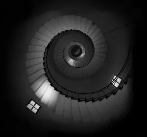 Spiral Staircase Photography Drucke: Spiral