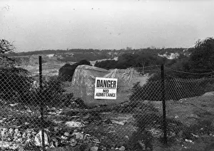 Bilder aus dem Jahr 1976: Asbestdeponie