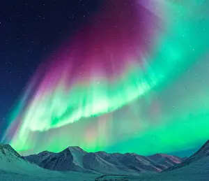 Aurora Borealis Alaska Drucke: Aurora Borealis