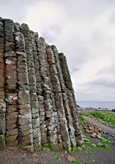 Giants Causeway Photography Drucke: Basalt Columns