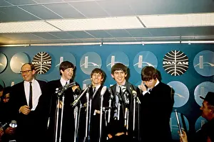 John Lennon George Harrison Paul McCartney Ringo Starr Drucke: The Beatles Are Coming