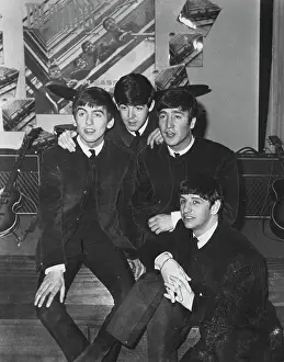 The Beatles 1963 Drucke: Beatles Portrait