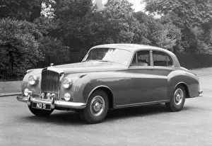 Vintage Car Transport Drucke: Bentley