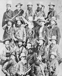 Vintage Military Images Drucke: Boer Commandos Posing Together