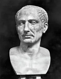 Ancient Roman Statues Drucke: Bust Of Julius Caesar