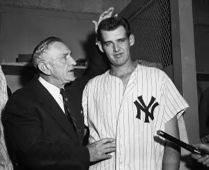 Fall Casey Stengel mit Don Larsen