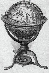 Vintage Astronomy Images Drucke: Celestial Globe