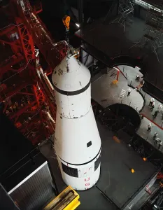 Kennedy Space Center Images Drucke: Closeup of a Command Module