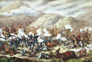 Large Group Portraits Drucke: Custer's Last Stand