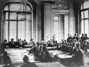 Eastern European Descent Drucke: Delegates at Peace of Bucharest