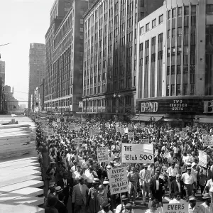 Martin Luther Drucke: Detroit-Walk to Freedom