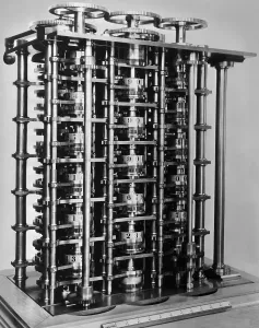 English Mathematician Drucke: Difference Engine No. 1, by Charles Babbage