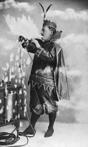 Fire Eater Performance Drucke: Electrical Fire Eater
