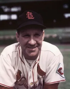 One Person Portrait Picture Drucke: Enos Slaughter Posing for Camera