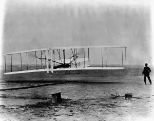 American Inventors Drucke: First Powered Flight
