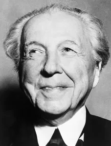 Prominent Caucasian Men Drucke: Frank Lloyd Wright