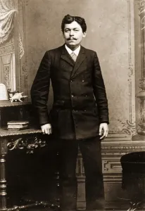 Friedrich Ebert Portrait Drucke: Friedrich Ebert at Nineteen