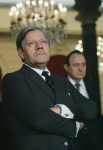 German Chancellor Drucke: Helmut Schmidt