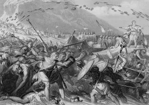 Julius Caesar Drucke: Julius Caesar and Troops Going to War