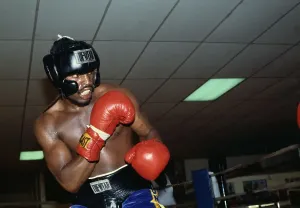 Classic Boxing Photographs Drucke: Leon Spinks
