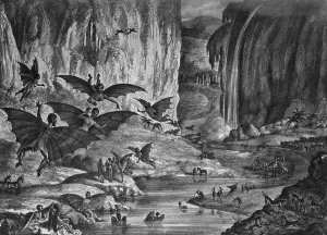 British Fine Art Prints Drucke: Lunar Animals And Other Objects